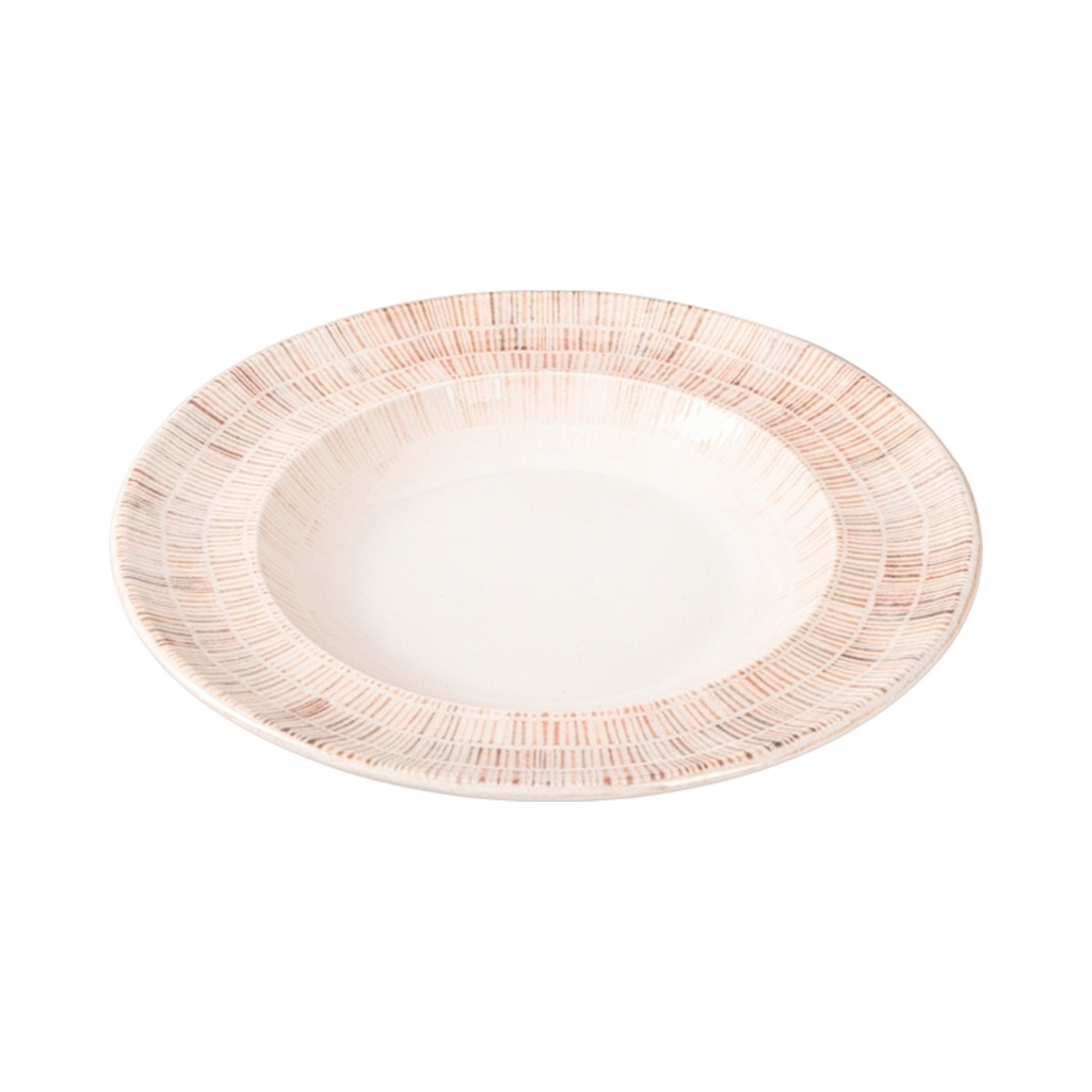 [04PIO000213] Arena tészta- és salátástányér 25 cm 6db/krt