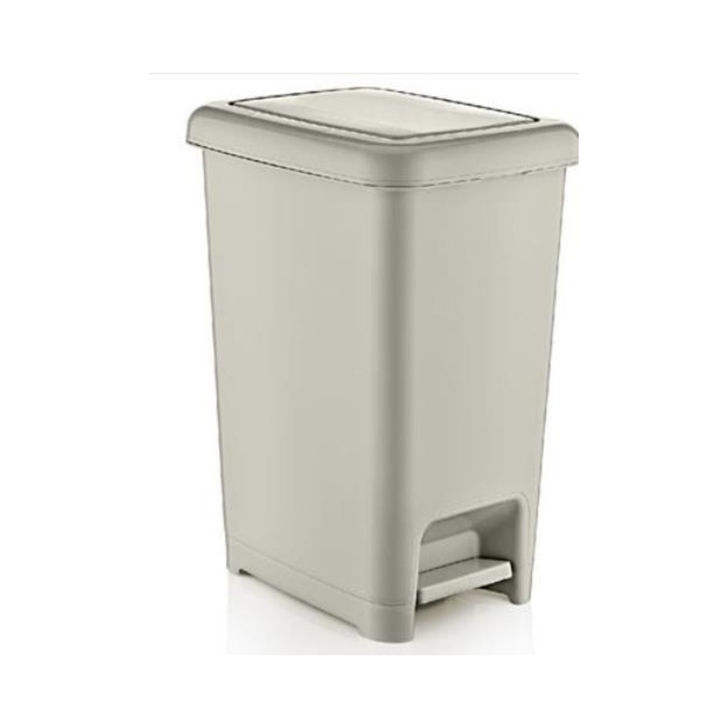 Pedálos szemetes műanyag Slim 32x42,5x52cm 60L