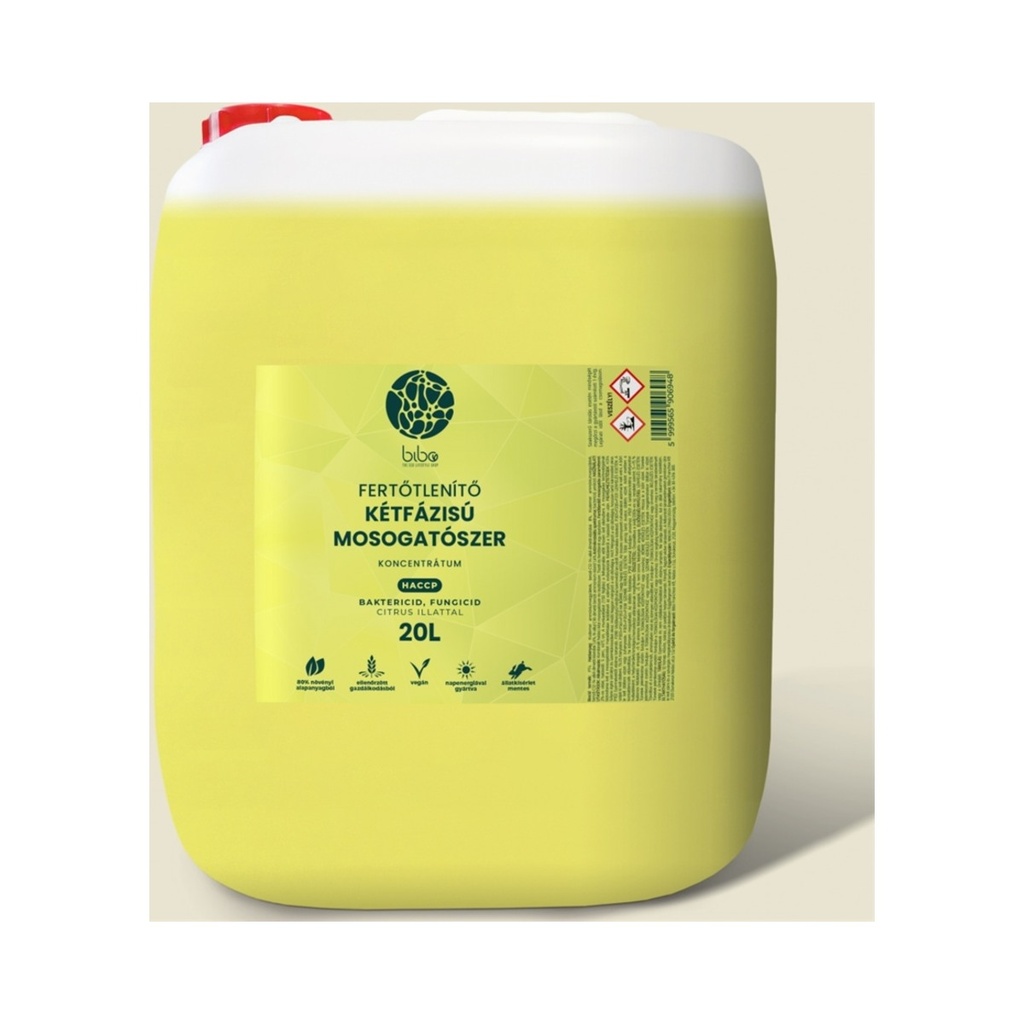 [BI1350] IP.Kétfázisú fertőtlenítő mosogatószer Cleaneco 20L