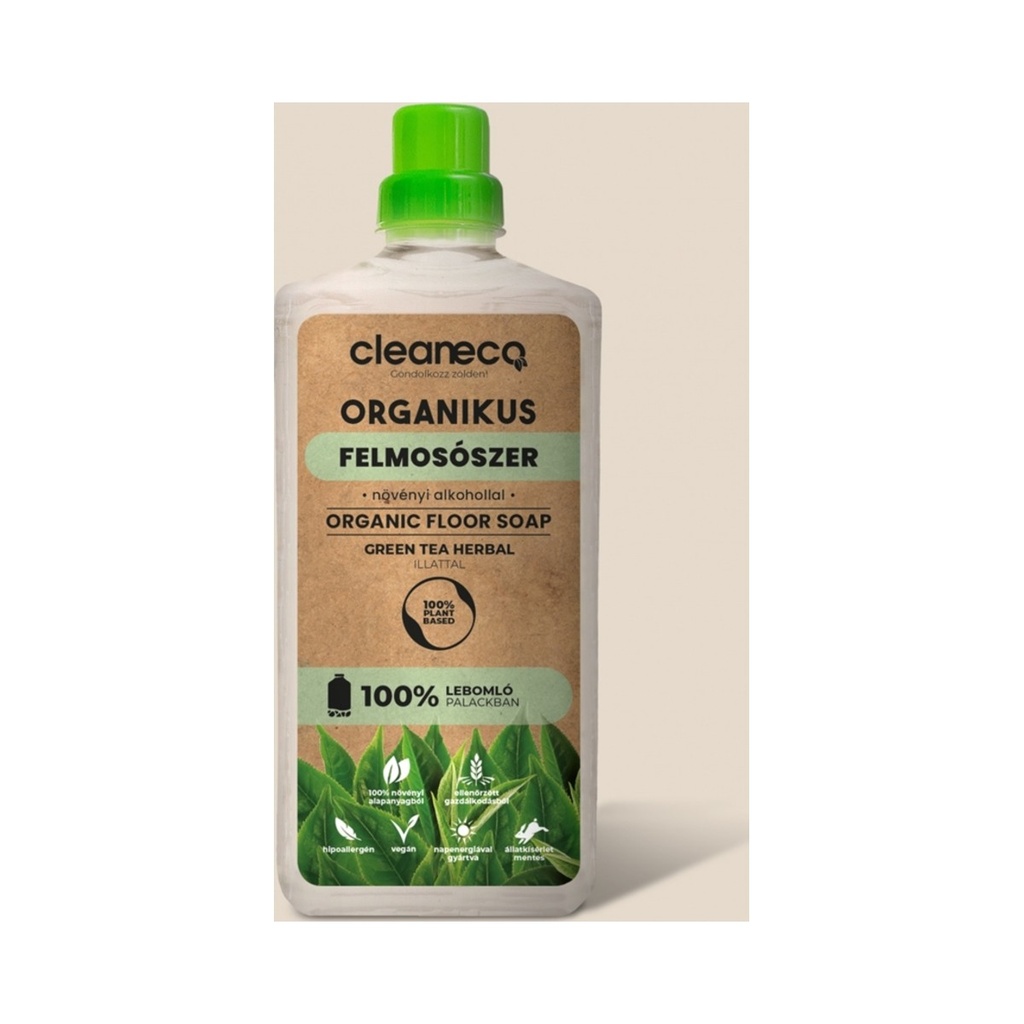 [BI1745] HT.Organikus felmosószer green tea herbal illat Cleaneco 1L