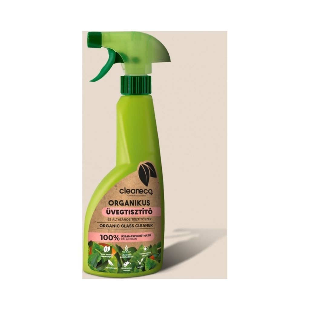 HT.Üvegtisztító és Általános organikus tisztítószer Cleaneco 0,5L