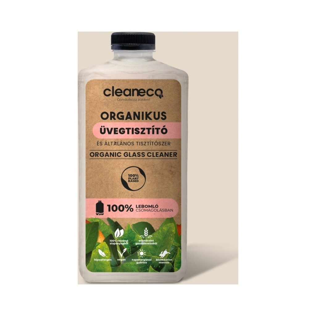 HT.Üvegtisztító és Általános organikus tisztítószer Cleaneco 1L