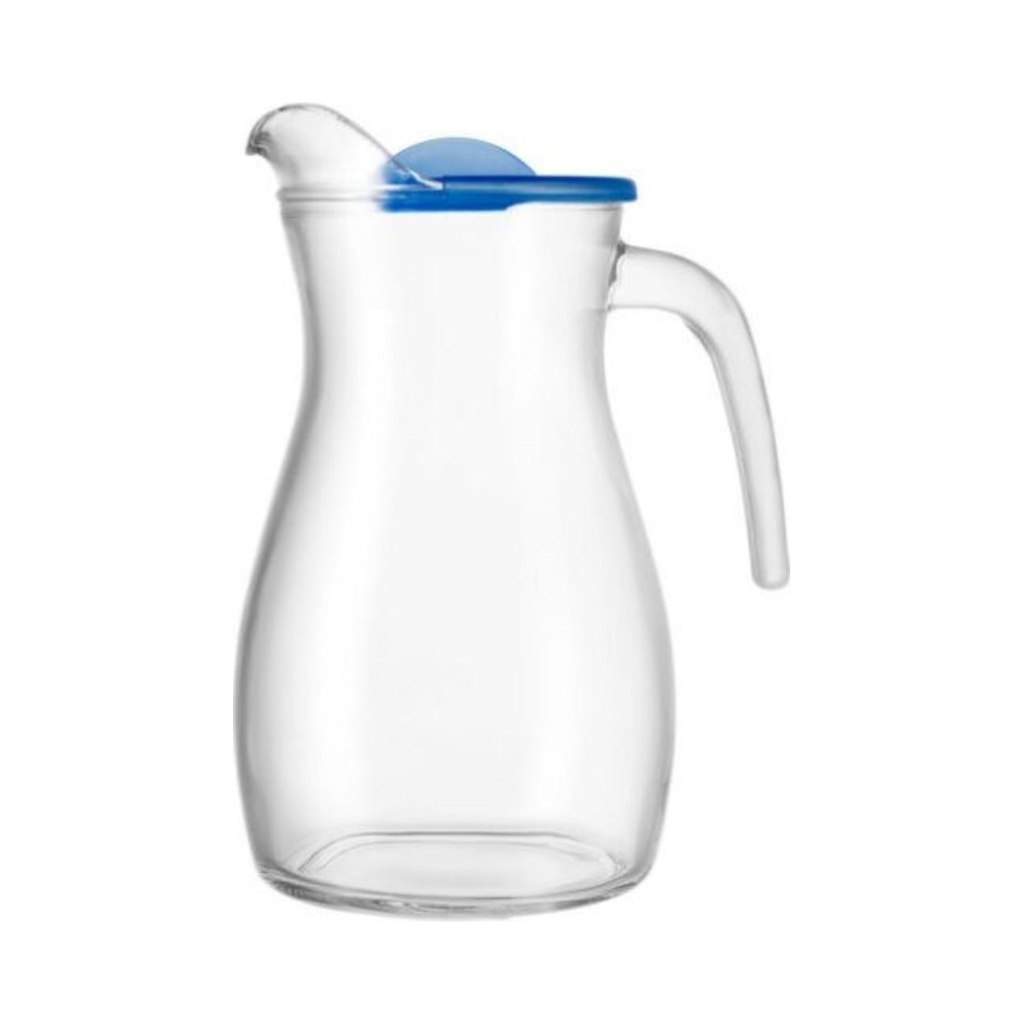 [13112222] Venezia üveg kancsó tetővel 1,5L 6db/krt
