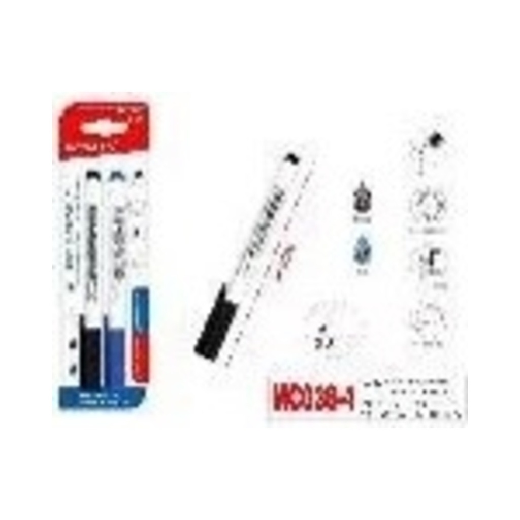 Táblafilc 2 féle szín 2-3mm 14cm 2db/cs