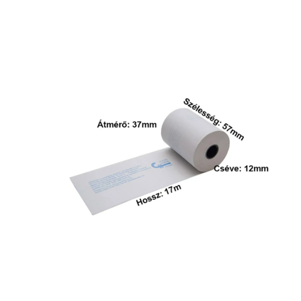 [57/40RB] Pénztárgép szalag Thermo 57/40/12 17m 10tek/cs 10cs/krt