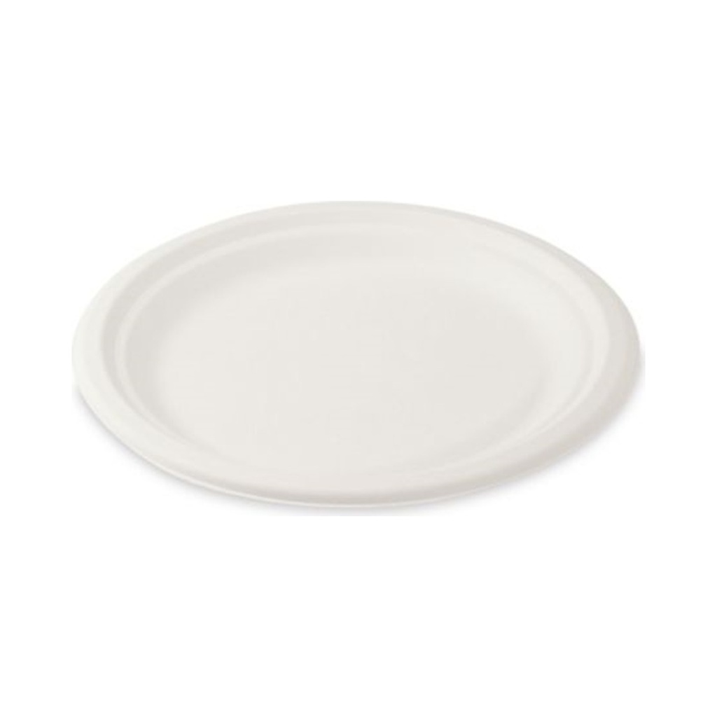 Cukornád kerek lapostányér 22,5cm 125db/cs 500db/krt