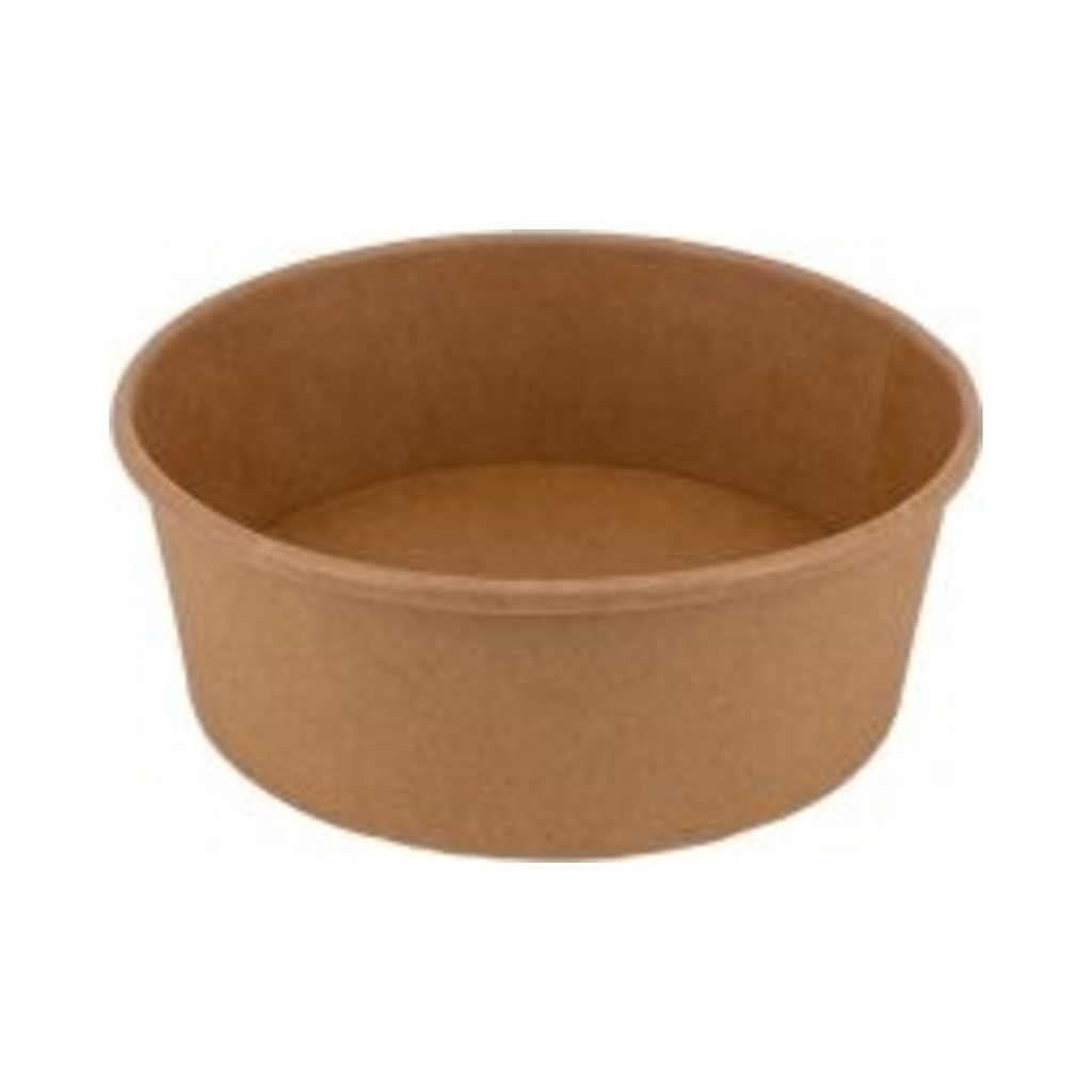 [PAST1300] Papír salátástál kraft barna 1300ml 50db/cs 300db/krt (A)