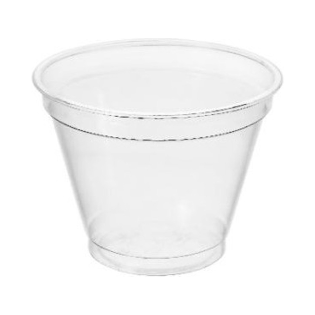 Műanyag kehely 250ml víztiszta O95mm RPET 50db/cs 1000db/krt (76102 helyett)