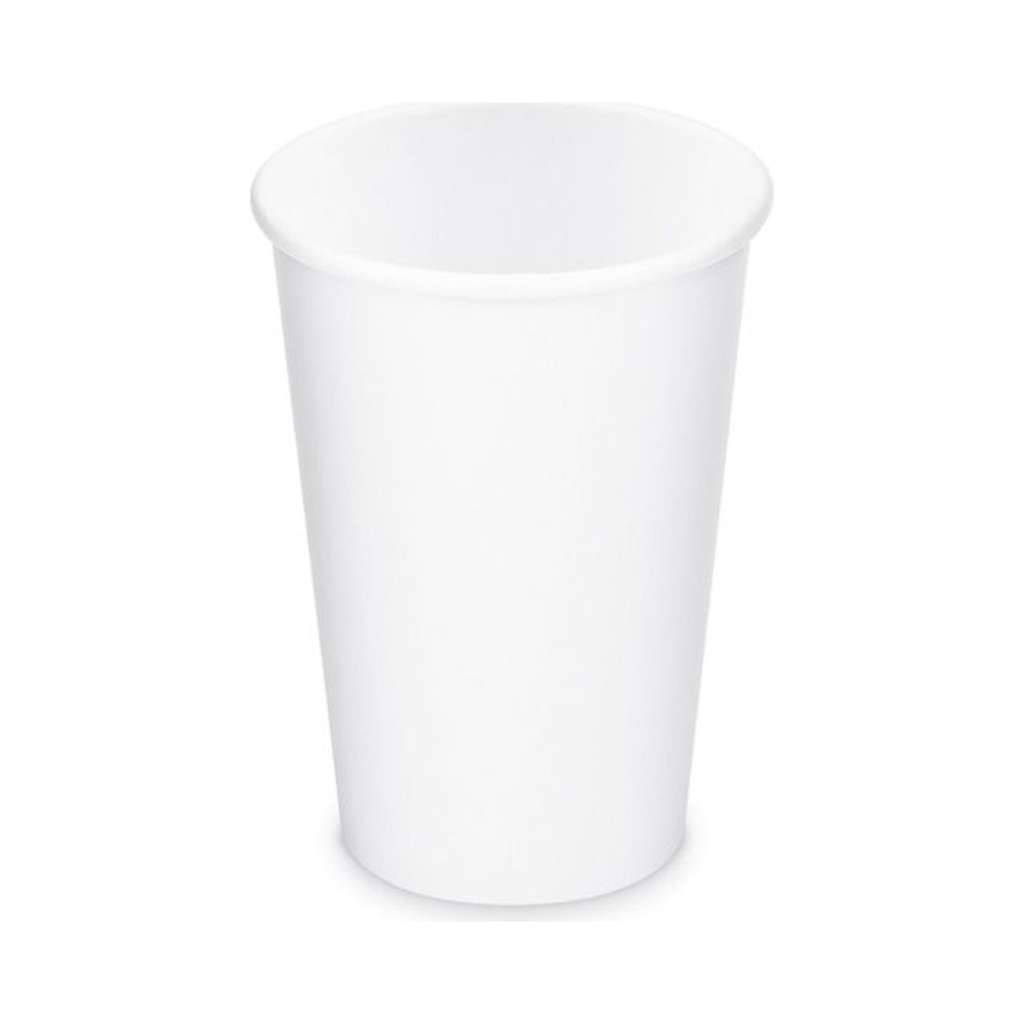 [76233] Papírpohár fehér 340ml (O80mm) 50db/cs 1000db/krt